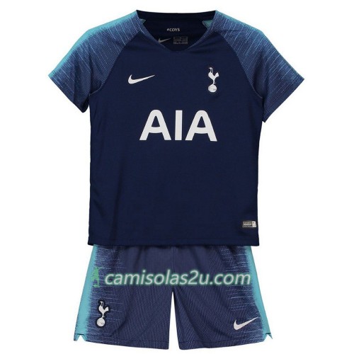 Camisolas de futebol Tottenham Hotspur Criança Equipamento Alternativa 2018/19 Manga Curta Camisolas de futebol Tottenham Hotspur Criança Equipamento Alternativa 2018/19 Manga Curta